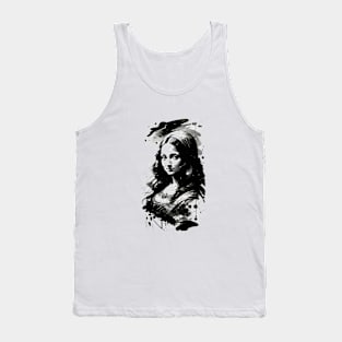 MonaLisa painting Tank Top